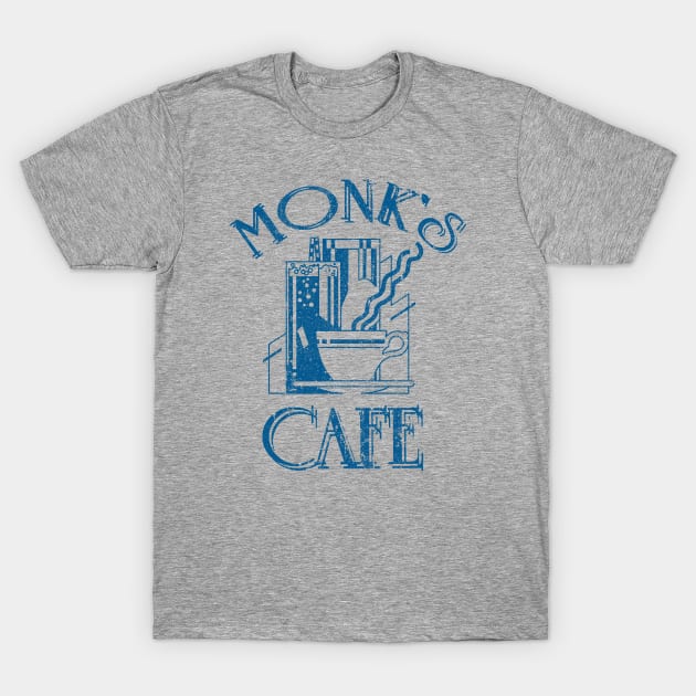 Monk's Cafe - Seinfeld (Variant) T-Shirt by huckblade